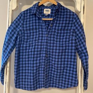 Long Sleeve Plaid Button Up